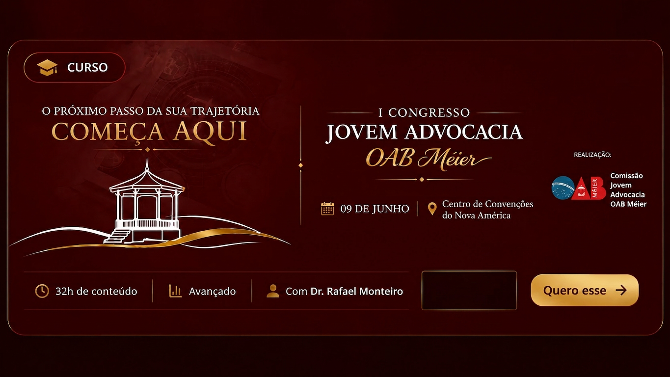 I Congresso Jovem Advocacia OAB Méier